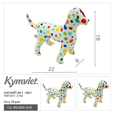 Chó Khiết An 2 KYMVIET Vải Cotton Chó Khiết An 2 KYMVIET Vải Cotton