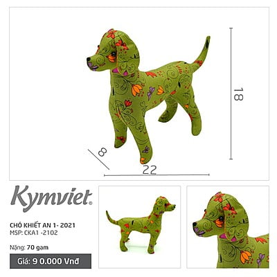 Chó Khiết An 2 KYMVIET Vải Cotton Chó Khiết An 2 KYMVIET Vải Cotton