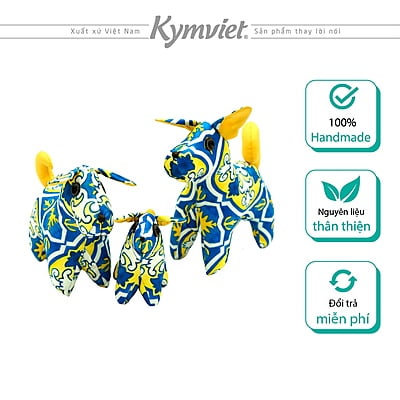 Chó Bông Cati KYMVIET Vải Cotton Chó Bông Cati KYMVIET Vải Cotton