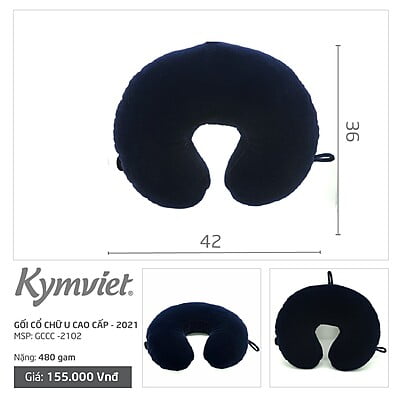 Gối Kê Cổ Chữ U Cao Cấp KYMVIET Gối Kê Cổ Chữ U Cao Cấp KYMVIET