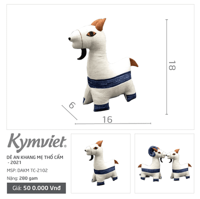 Dê An Khang KYMVIET Vải Thổ Cẩm Handmade Dê An Khang KYMVIET Vải Thổ Cẩm Handmade