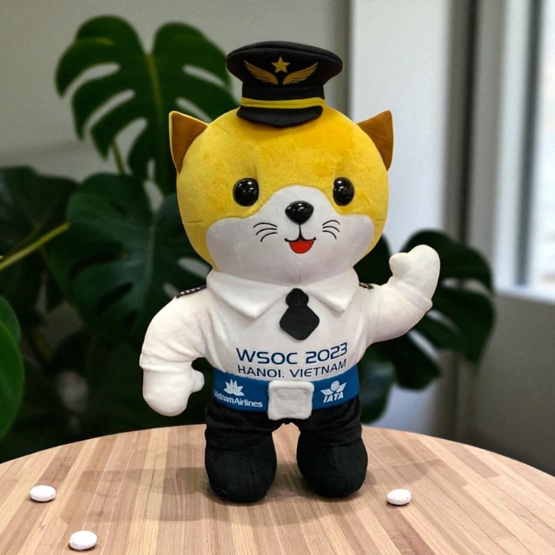 Linh Vật Mèo ATB (Vietnam Airlines) (HÀNG MẪU KHÔNG BÁN)