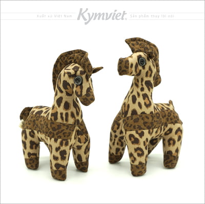 Đồ Chơi Nhồi Bông Hình Ngựa KYMVIET 100% Handmade Cotton [TMH-2102]