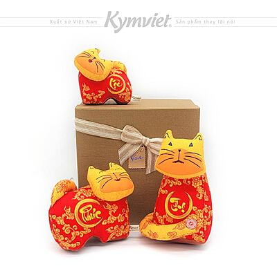 Bộ Mèo Đại Cát 2023 Kymviet 100% Handmade