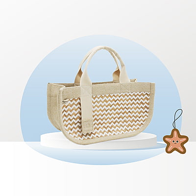 Túi Cói Bán Nguyệt Kymviet Craft Túi Cói Bán Nguyệt Kymviet Craft