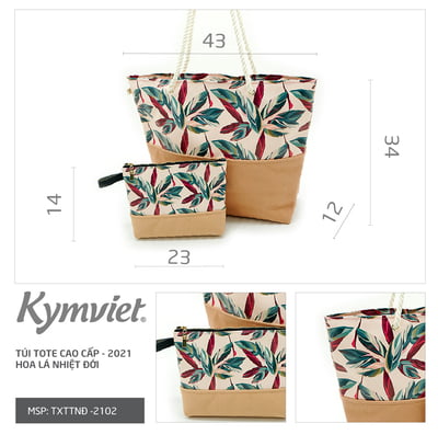 Túi Tote Vải Canvas Đay Túi Tote Vải Canvas Đay
