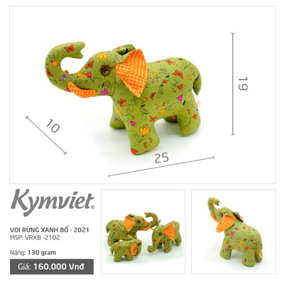 Voi Rừng Xanh Kymviet