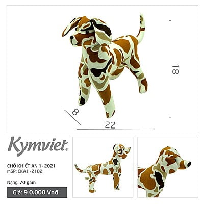 Chó Khiết An 2 KYMVIET Vải Cotton Chó Khiết An 2 KYMVIET Vải Cotton