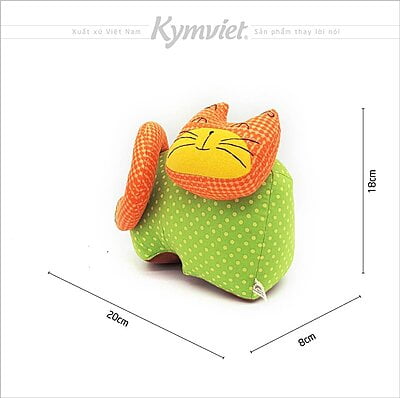 Đồ Chơi Nhồi Bông Hình Mèo Quý Mão Mẹ Kymviet Craft Cotton[KV-NB-MQM2-CT]