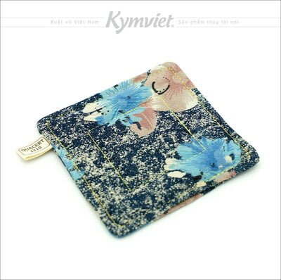 Miếng Lót Cốc, Lót Ly KYMVIET Chất Liệu Vải Bò In Họa Tiết 100% Handmade, Thấm Hút Tốt Miếng Lót Cốc, Lót Ly KYMVIET Chất Liệu Vải Bò In Họa Tiết 100% Handmade, Thấm Hút Tốt