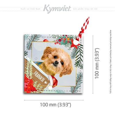 Set 5 Phụ Kiện Trang Trí Giáng Sinh KYMVIET Chất Liệu Vải In Hình Set 5 Phụ Kiện Trang Trí Giáng Sinh KYMVIET Chất Liệu Vải In Hình
