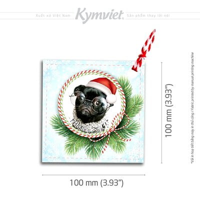 Set 5 Phụ Kiện Trang Trí Giáng Sinh KYMVIET Chất Liệu Vải In Hình Set 5 Phụ Kiện Trang Trí Giáng Sinh KYMVIET Chất Liệu Vải In Hình