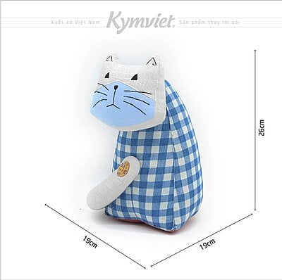Đồ Chơi Nhồi Bông Hình Mèo Quý Mão Bố Kymviet Craft Cotton [KV-NB-MQM1-CT]