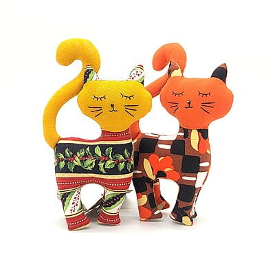 Bản sao Đồ Chơi Nhồi Bông Hình Mèo Thiên Thần 2 Kymviet Craft Cotton [KV-NB-MTT2-CT]