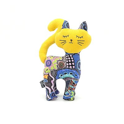 Đồ Chơi Nhồi Bông Hình Cặp Đôi Mèo Thiên Thần Kymviet 100% Handmade Cotton [BMTT-2102]